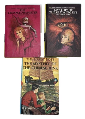 Hardy Boys #31 Nancy Drew Mystery Stories Vol 48 & 51 Lot of 3 HC Books Vintage - Image 1 of 4