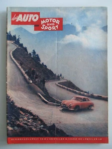 Das Auto Motor und Sport Heft Nr. 18 August 1952 Test BMW R 68 - Picture 1 of 7