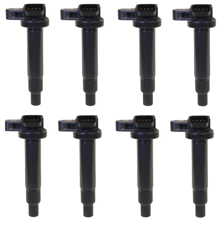 Conjunto de 8 bobinas de ignição direta DENSO para Lexus GX470 SC430 Toyota Land Cruiser - Imagem 1 de 1