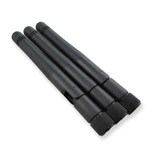 2pcs Dual Band WIFI Antenna 10dBi 2.4G 5G 5.8G SMA Male Amplifier WLAN Router - Zdjęcie 1 z 6