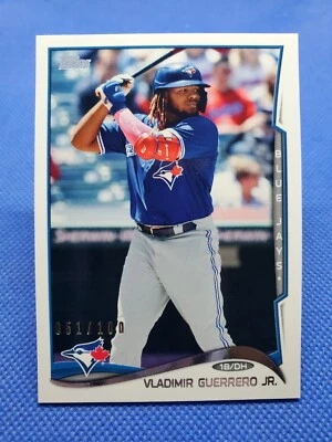 2022 Topps Transcendent VLADIMIR GUERRERO JR. 2014 card #/100 TORONTO BLUE JAYS - Image 1 of 3