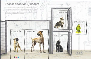 W CANADA 2636 DOGS CATS PARROT - Picture 1 of 1