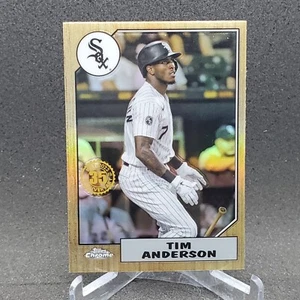 2022 Topps Chrome - 35th Anniversary - Tim Anderson - White Sox - #87BC-14 - Bild 1 von 2