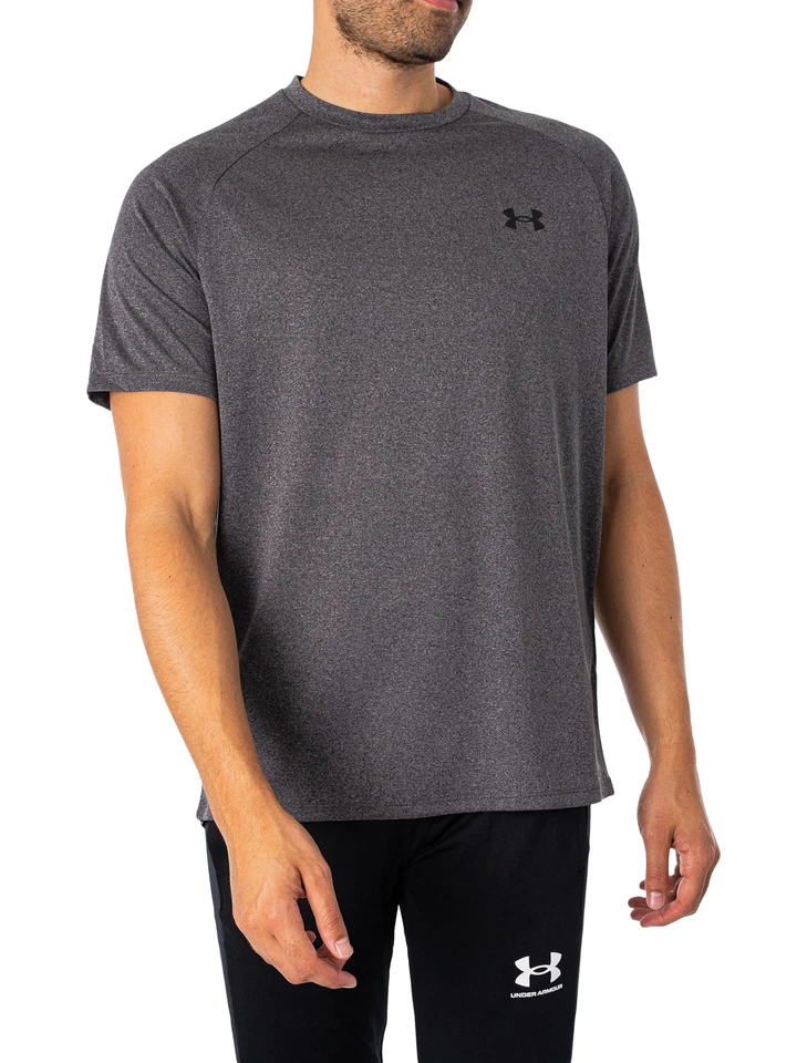 Under Armour 1326413090lg Tech 2.0 Mens Large Dark Gray Short Sleeve T-shirt