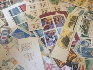 $68.00face Mint multiples and singles 1cent to .75 WILL INCLUDE FOREVERS - Picture 1 of 1