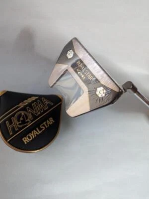 HONMA Royalstar Putter 34in Original Steel Mallet Type With Headcover - Image 1 of 4