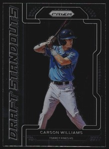 2021 Panini Prizm Draft Picks Draft Standouts #9 Carson Williams