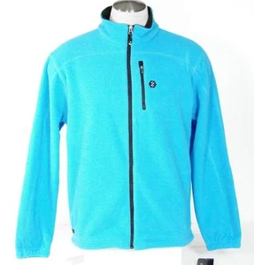 Izod Performx Full Zip Blue Fleece Jacket Men's NWT - Picture 1 of 6