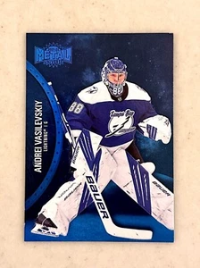 2021-22 Skybox NHL Metal Universe Andrei Vasilevskiy #131 Blue Spectrum Tampa - Picture 1 of 3
