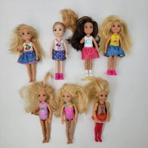 Chelsea Bambole Camper Gatto Bersaglio Barbie Lotto di 7 Acquario Pan di Zenzero Kelly - Foto 1 di 8