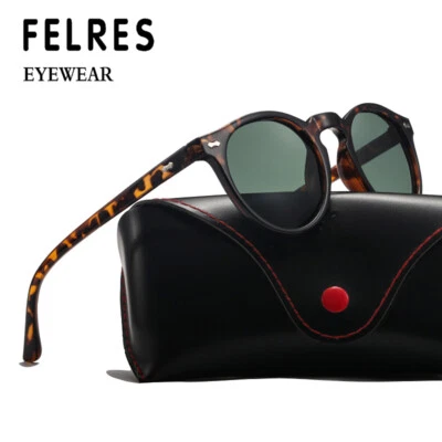 Hombres Mujeres Gafas de sol polarizadas redondas Conducción al aire libre Moda Gafas de sombra Lo último  Foto 1 de 4