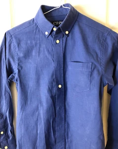 Chaps Ralph Lauren Boy's Shirt Blue Size S(8) Regular Long Sleeve Button Down - Picture 1 of 8