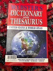 Webster's New World Dictionary and Thesaurus (Hardcover) - Picture 1 of 1