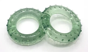  2er Set Ringe- Handtrainer mit Noppen "Fingerhanteln" - Bild 1 von 5
