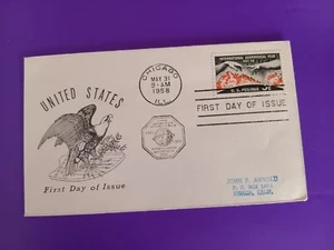 Internationales Geophysikalisches Jahr 1957-1958 erschienen 31.05.1958 Erstausgabetag - Bild 1 von 2