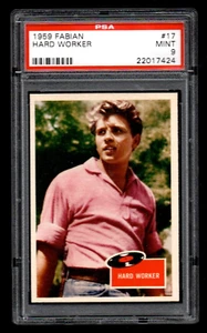 1959 Topps Fabian #17 Hard Worker PSA 9 - Picture 1 of 2