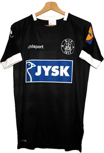 Camiseta de fútbol usada en partido #3 Holm Silkeborg IF U19 talla S UHLSport - Imagen 1 de 6