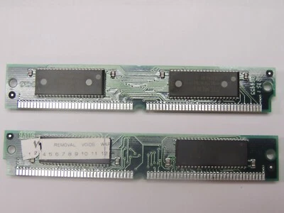 2 x 8MB (16MB) SIMM RAM MODULES, 60NS, EDO, NON-PARITY, 72 PIN - Image 1 of 2
