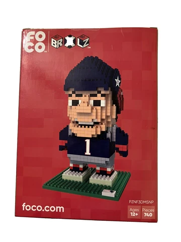 NFL 3D BRXLZ Team Mascot Puzzle Construction Block Set - NEW ENGLAND PATRIOTS Cover