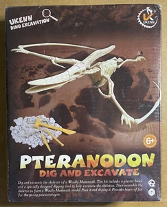 Toy Dinosaur Fossil Digging Kit for Kids, Pteranodon Dinosaur Dig Kit - Picture 1 of 10