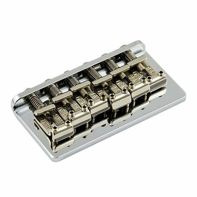 ABM 3255-C Non-Tremolo Hardtail Bridge for Stratocaster SB-0516-010 - Image 1 of 1