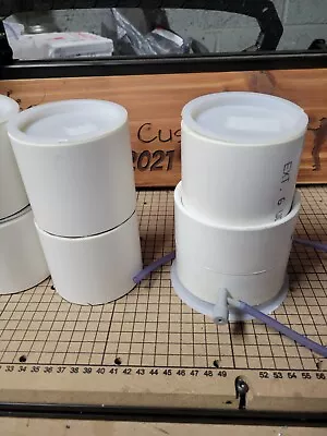 POWDER COATING COAT, PAINT FLUID BED 3" 4 EXTRA CUPS.  FISHING. LURES, JIGS. - Image 1 of 2