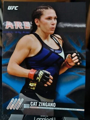Cat Zingano #50 2017 Topps UFC Knockout Blue #67/99 - Image 1 of 2