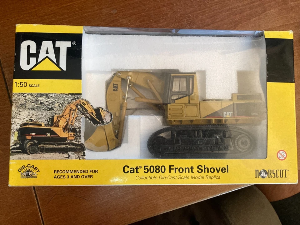 MODELLINO CAT 5080 FRONT SHOVEL SCALA 1:50 NORSCOT NUOVO - Immagine 1 di 1