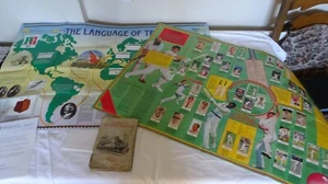 Brooke Bond cards Job Lot Bundle The language of Tea Cricket railway Engines - Foto 1 di 17