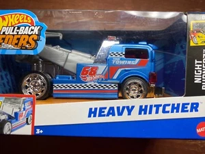 Hot Wheels 1:43 Die Cast Heavy Hitcher Truck Pull-Back Speeders Diecast - Picture 1 of 5