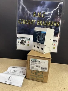 NEW NGB3B030B Siemens 3Pole 30AMP 600V Type NGB BO Circuit Breaker - Picture 1 of 8