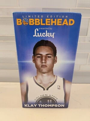 NUEVO Golden State Warriors Klay Thompson Edición Limitada Bobblehead 2013 SGA Foto 1 de 4
