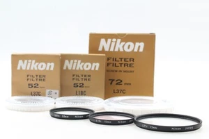 [Looks unused- sets] Nikon filter 72m 52m from Japan #708 - Picture 1 of 8