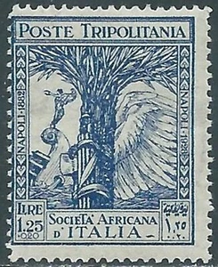 1928 TRIPOLITANIA PRO SOCIETA AFRICANA 1,25 LIRE MNH ** - RE4-6 - Foto 1 di 1