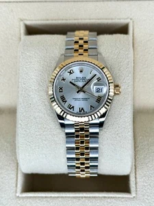 NEW 2025 Rolex Lady Datejust 28mm 279173 Two-Tone Jubilee Silver Dial - Picture 1 of 10