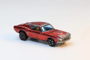1967 Hot Wheels Redline Custom Mustang Red Mattel HK - Picture 1 of 15