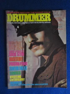 DRUMMER VOL 4 #26 WRESTLING FOLDOUT CENTERFOLD PRISON PUNK VINTAGE 1978 - Imagen 1 de 1
