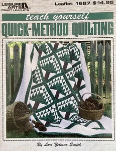 Teach Yourself Quick-Method Quilting Pattern Book Quilts & Wall Hangings - Imagen 1 de 4