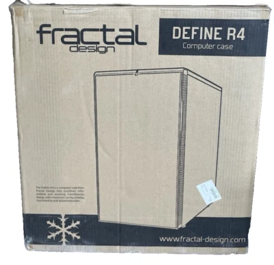Fractal Design Define R4 ATX Mid Tower Desktop Computer Case - Image 1 of 2