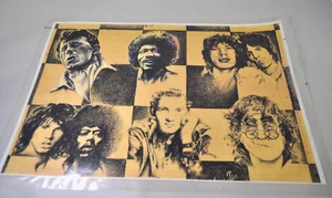Tattoo Flash Art. Vintage Jimi Hendrix, Mick Jagger, John Lennon, Jim Morrison.. - Bild 1 von 8