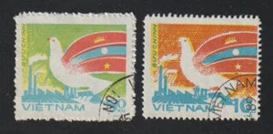 1984 VN Stamps Vietnam-Lao-Cambodia Friendship Scott # 1436-1437 Cto NH - Picture 1 of 1