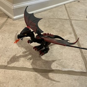 LEGO 7094 Black / Red Dragon King's Castle Siege Castle Fantasy Complete 2006