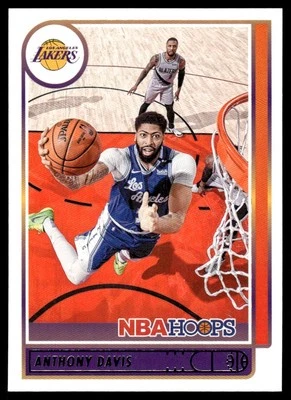 2021 Hoops #146 Anthony Davis - Los Angeles Lakers - Image 1 of 2