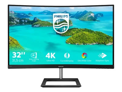 Philips E-Line 328E1CA 80cm (32") 4K VA Curved Monitor 16:9 HDMI/DP 4ms 60Hz - Bild 1 von 4