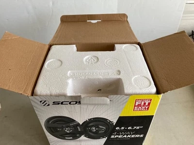 2 altavoces de 4 vías Scosche HD6504ASD 6,5"-6,75" Foto 1 de 4
