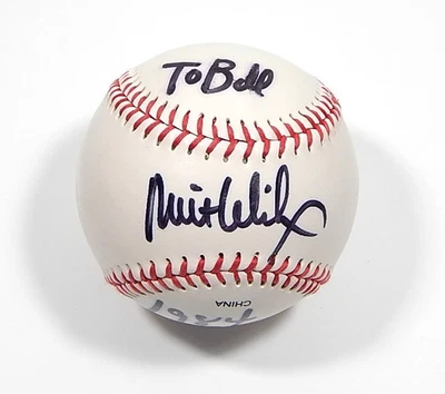 Milt Wilcox Signed Rawlings MLB Official League Baseball Auto - Image 1 of 3