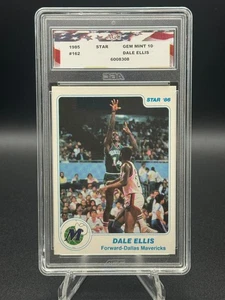 1985-86 Dale Ellis Star #162 Dallas Mavericks/Sonics Legend ๐ฅ ACG 10 GEM MINT! - Picture 1 of 3
