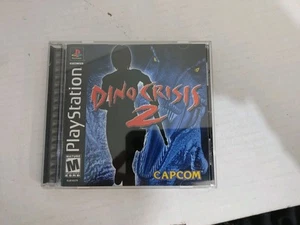 Playstation PS1 Dino Crisis 2 Video Game Mint Disk Missing Reg - Picture 1 of 6
