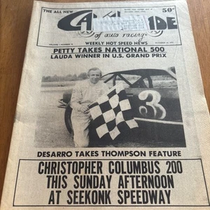 1975 CAVALCADE OF AUTO RACING ACTION MONTHLY October 10, Volume 1, Number 10 - Picture 1 of 3