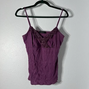 Canotta Principles donna 12 viola baby doll Cami Y2K paillettes euro - Foto 1 di 10